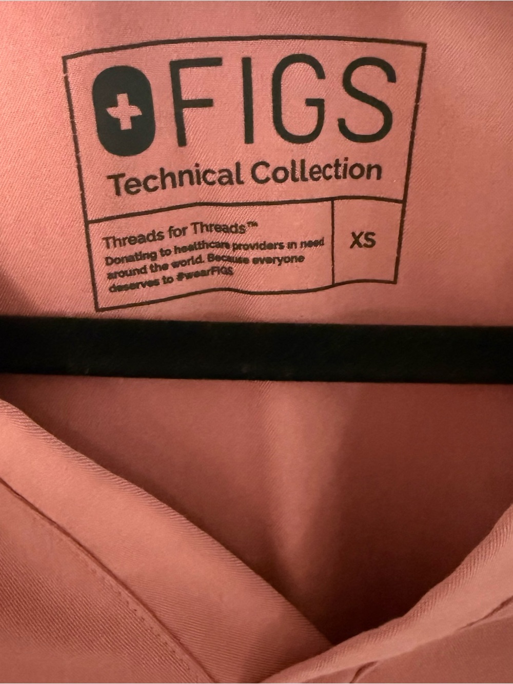 FIGS Women’s Mauve Scrub Set - Catarina XS and Kade XS Tall - Picture 3 of 5